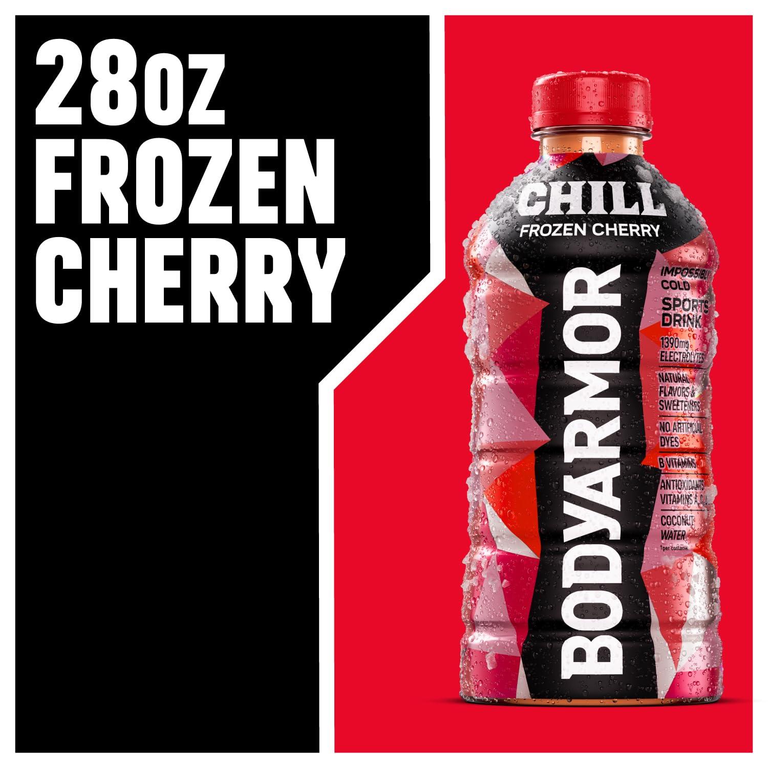 BODYARMOR Chill Frozen Cherry, 28 fl oz​ (Pack of 15)