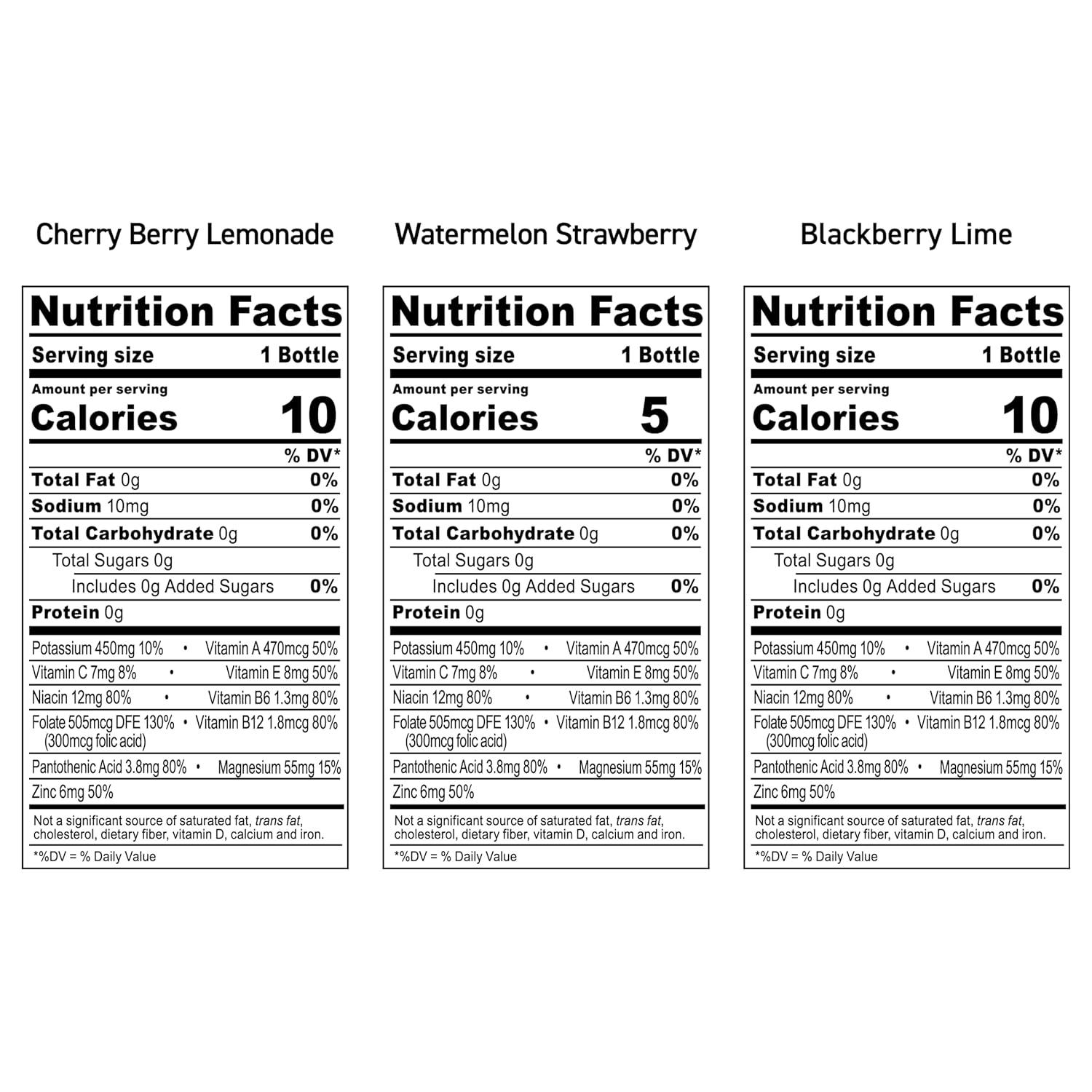 BODYARMOR ZERO Sugar Fruit Punch Electrolyte Drink, Natural Flavors, 20 Fl Oz Bottles (6 Pack), B Vitamins & Antioxidants Sugar Free Hydration(Zero Variety Pack)