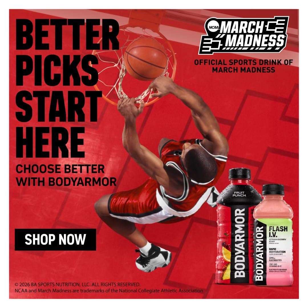 BODYARMOR Flash I.V. Zero Sugar + Caffeine, Pineapple Passionfruit Electrolyte Beverage, Hydration Drink For Rapid Rehydration, Post Workout Recovery, 20 Fl Oz (Pack of 12)(Zero Sugar – Caffeinated Pineapple Passionfruit)